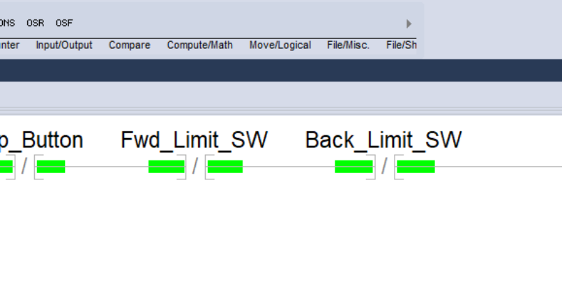 PLC Bit Instructions XIO and XIC ladder examples