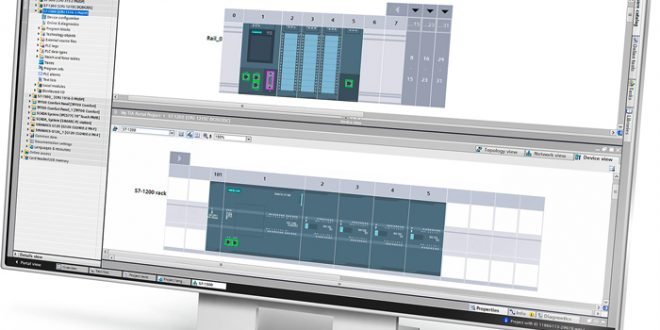 Siemens PLC Example 4 separate buttons and motors