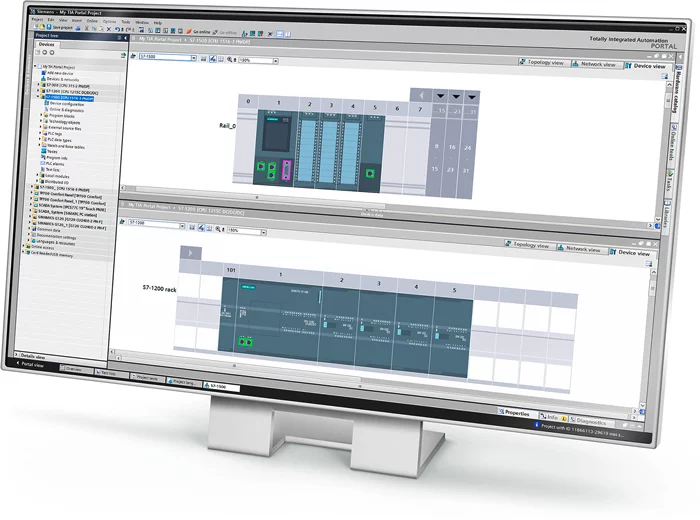 plc programming Siemens TIA Portal Screenshot plc