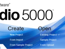 How to create a project in studio 5000?