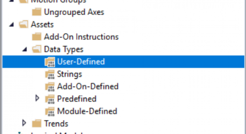 User Defined Datatype UDT Usage Examples in RSLogix 5000 PLC