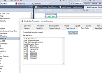 Create Controller Fault Routine