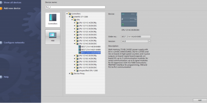 Siemens TIA (Totally Integrated Automation) Portal